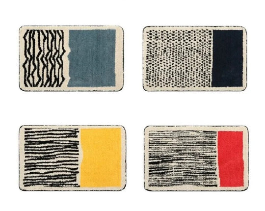 Scandinavische Badmat met Antislip & Absorberend Ontwerp