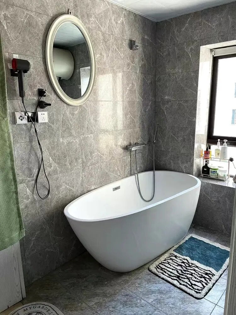 Scandinavische Badmat met Antislip & Absorberend Ontwerp