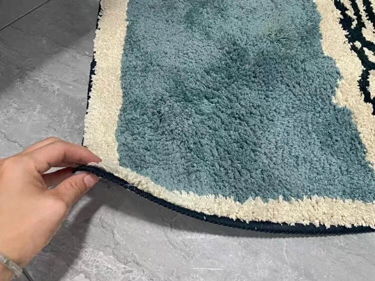 Scandinavische Badmat met Antislip & Absorberend Ontwerp