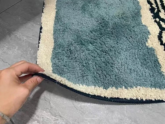 Scandinavische Badmat met Antislip & Absorberend Ontwerp