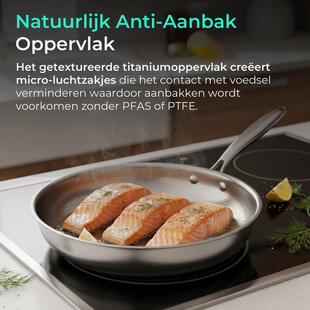 Gehamerde Titanium  Pan Pro Duo