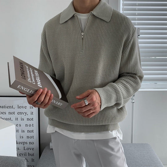 Monaco Zip-Up Sweater