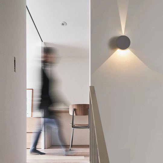 Minimalistische Aluminium LED Wandlamp