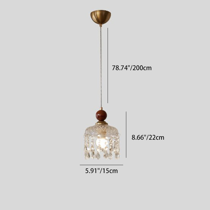 Minimalistische Walnoot Houten Hanglamp | Moderne E26
