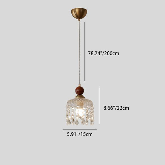 Minimalistische Walnoot Houten Hanglamp | Moderne E26