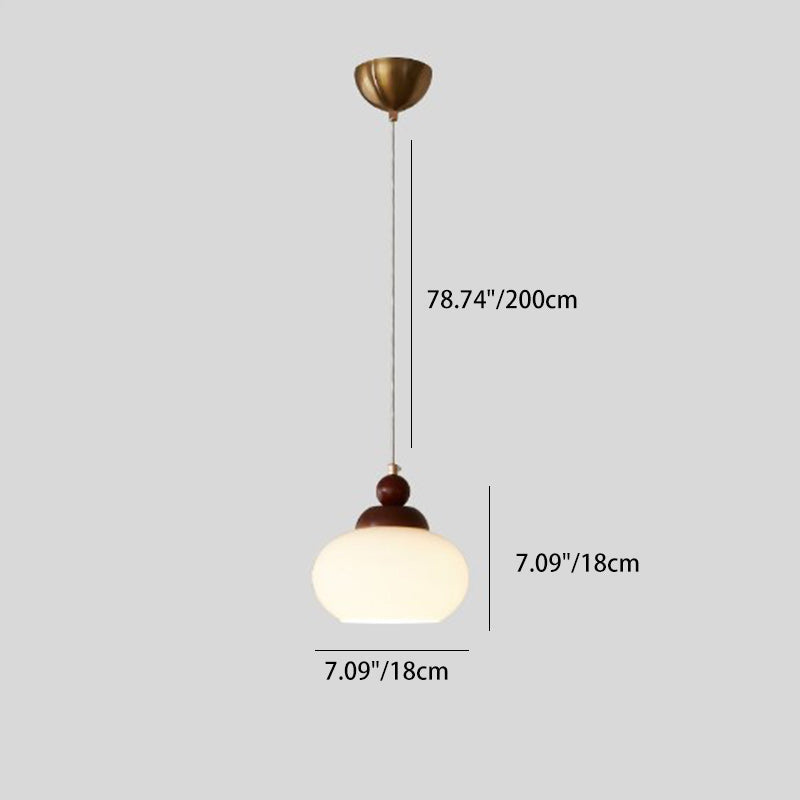 Minimalistische Walnoot Houten Hanglamp | Moderne E26