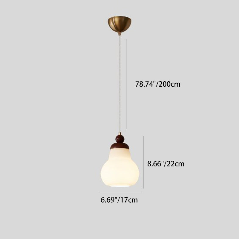 Minimalistische Walnoot Houten Hanglamp | Moderne E26