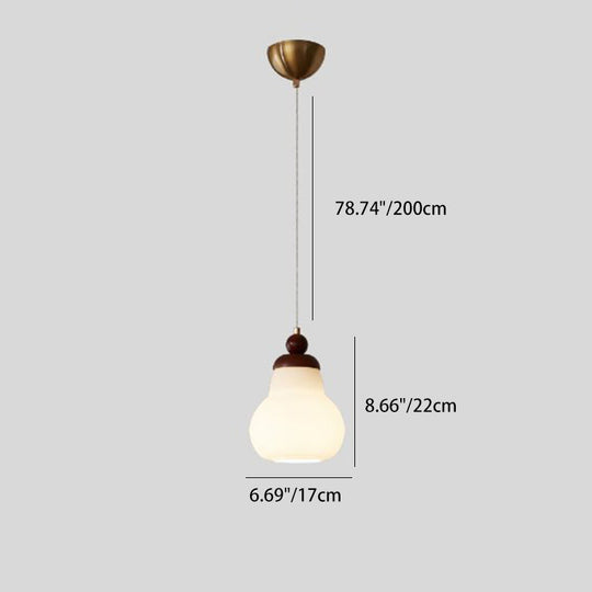 Minimalistische Walnoot Houten Hanglamp | Moderne E26