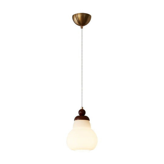 Minimalistische Walnoot Houten Hanglamp | Moderne E26