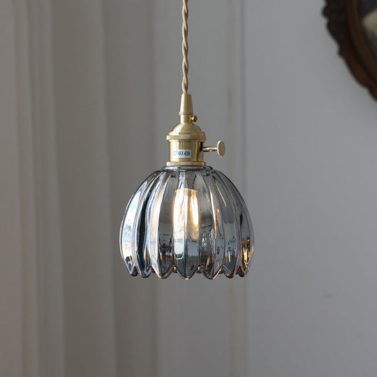 Scandinavische Glazen Hanglamp in Meerdere Kleuren