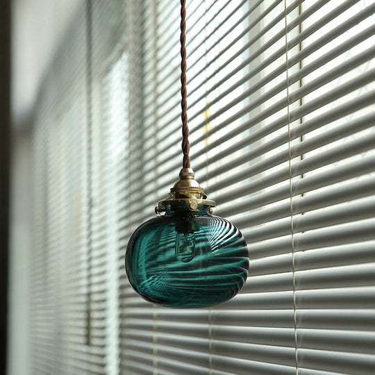 Vintage Koperen Hanglamp – Goud – E26 Fitting