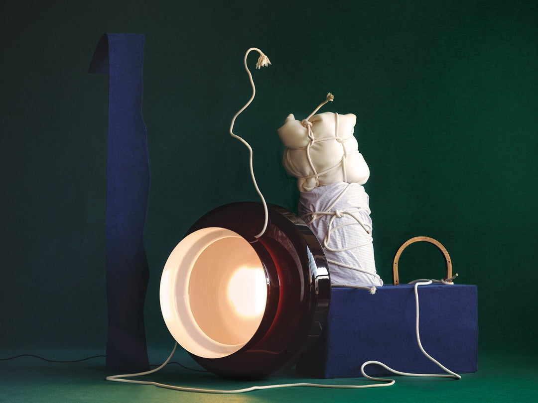 Retro LED Hanglamp van Glas