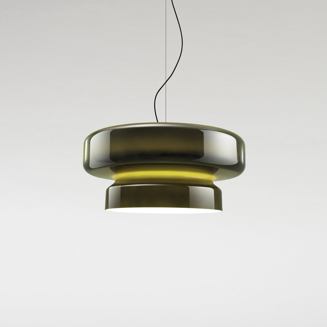 Retro LED Hanglamp van Glas
