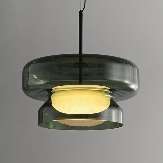 Retro LED Hanglamp van Glas