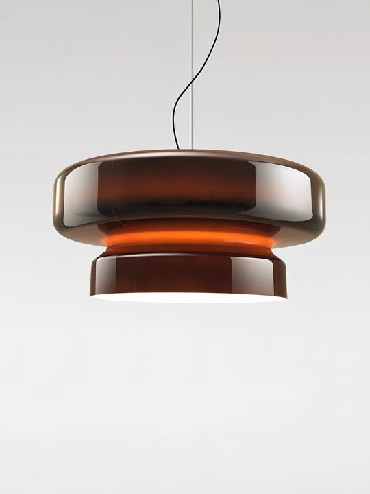 Retro LED Hanglamp van Glas