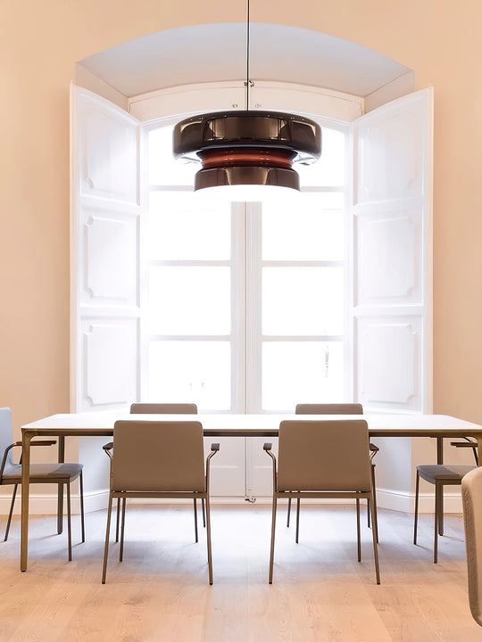 Retro LED Hanglamp van Glas