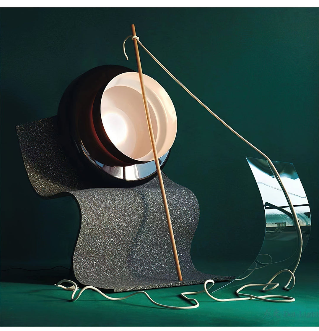 Retro LED Hanglamp van Glas