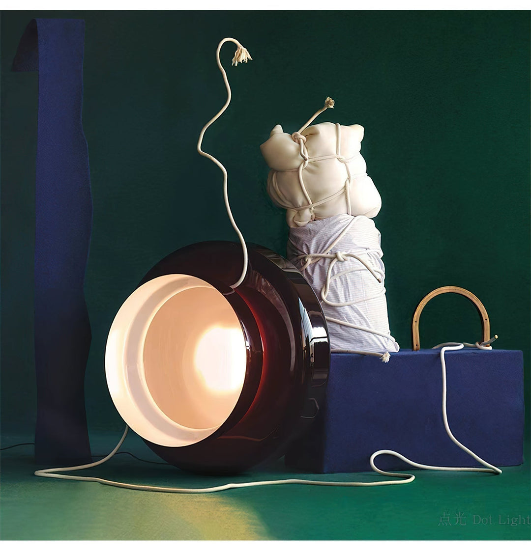Retro LED Hanglamp van Glas