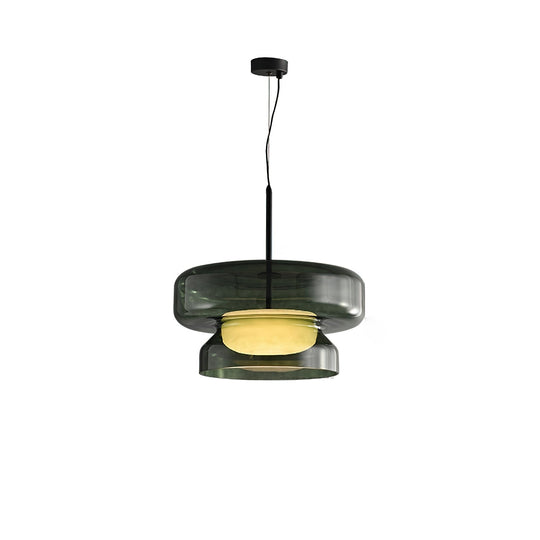 Retro LED Hanglamp van Glas