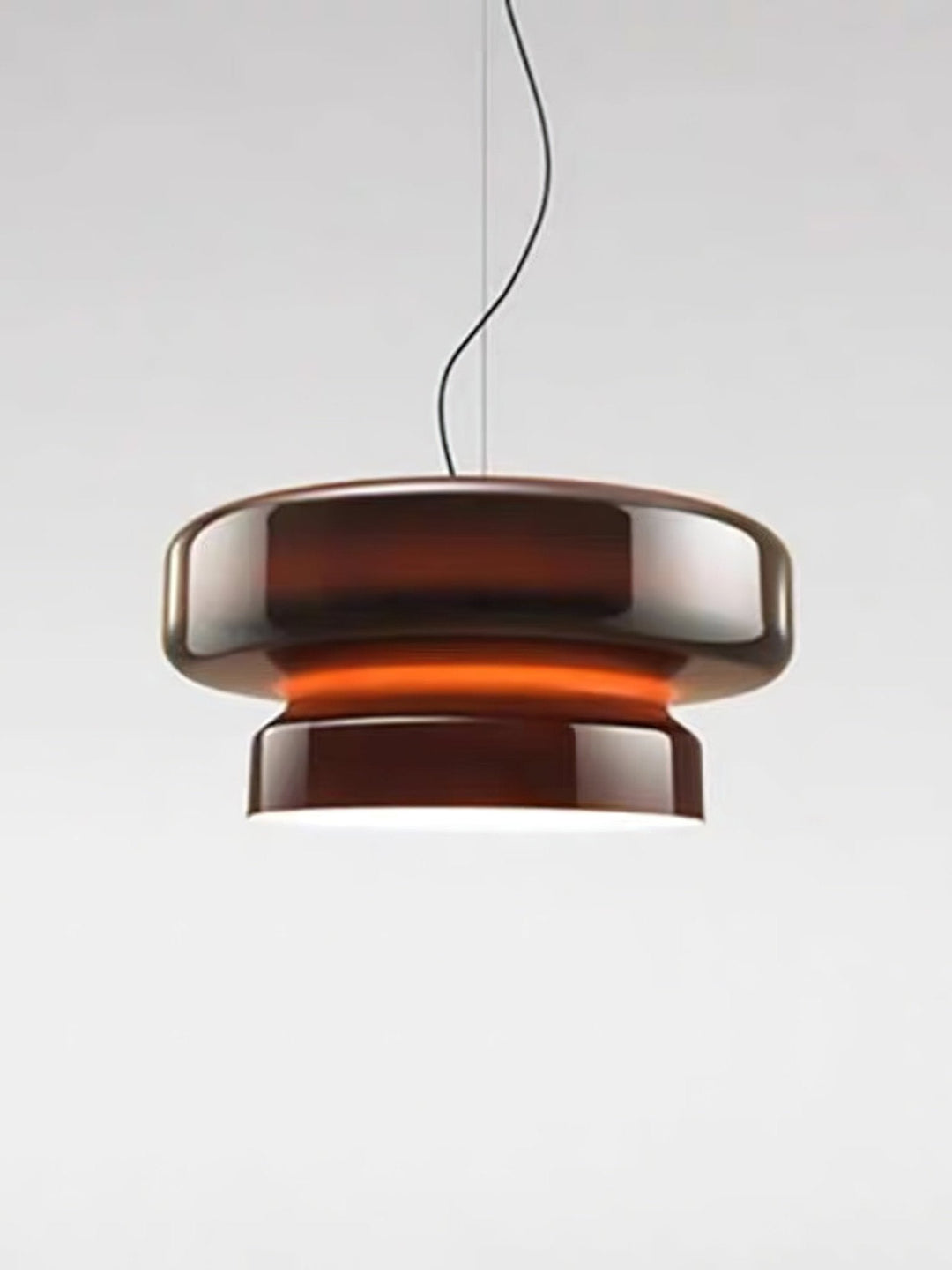 Retro LED Hanglamp van Glas