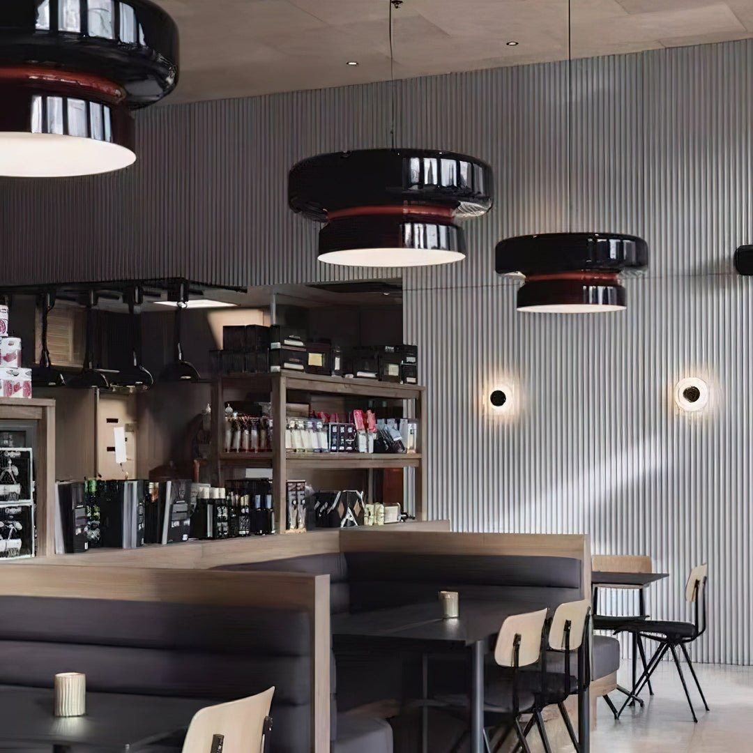 Retro LED Hanglamp van Glas