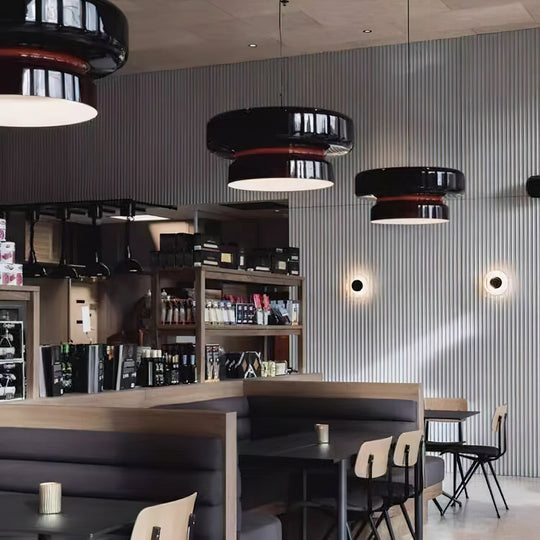 Retro LED Hanglamp van Glas