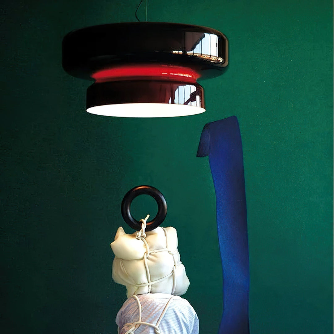 Retro LED Hanglamp van Glas