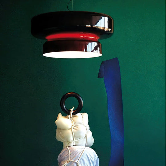 Retro LED Hanglamp van Glas
