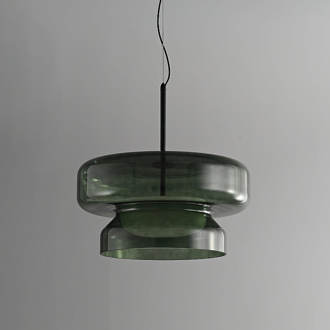 Retro LED Hanglamp van Glas