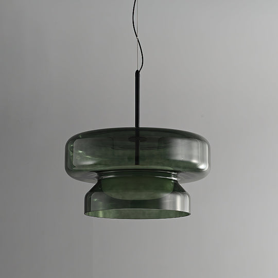 Retro LED Hanglamp van Glas