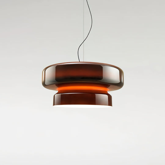 Retro LED Hanglamp van Glas