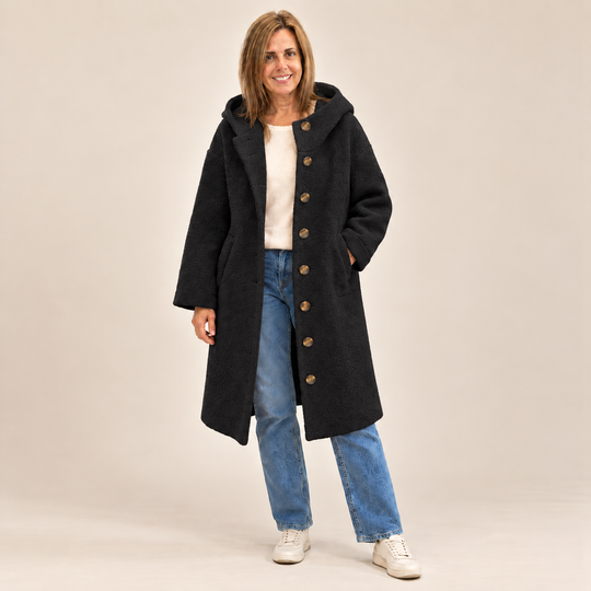 Liora™ | Gezellige oversized wollen jas