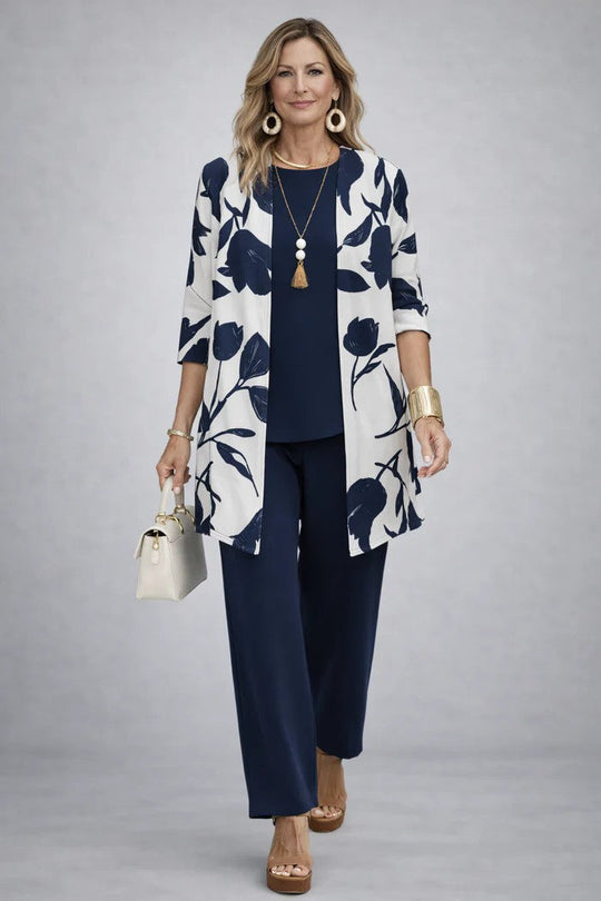 Margaret™ | Elegante Driedelige Set