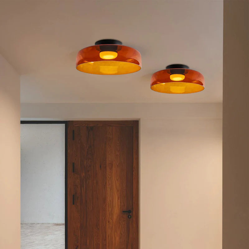 Moderne Designer Glas Plafondlamp