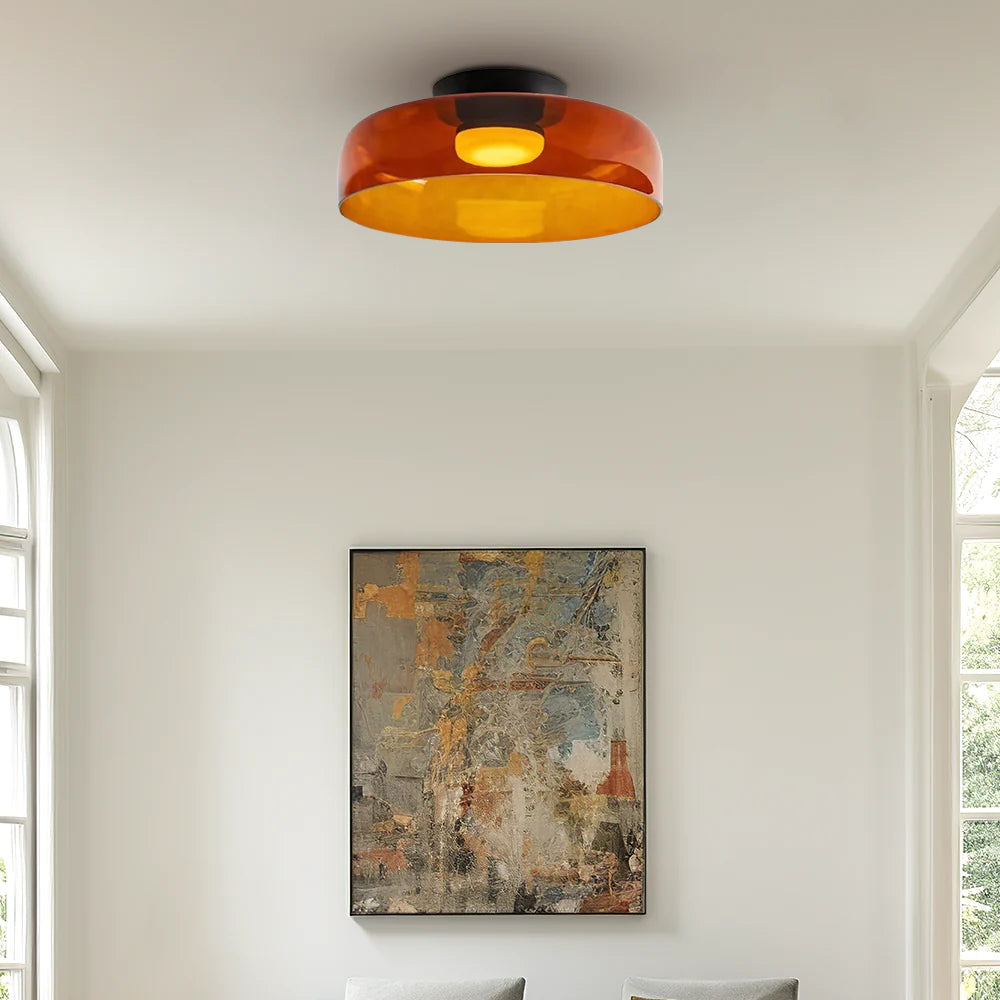 Moderne Designer Glas Plafondlamp