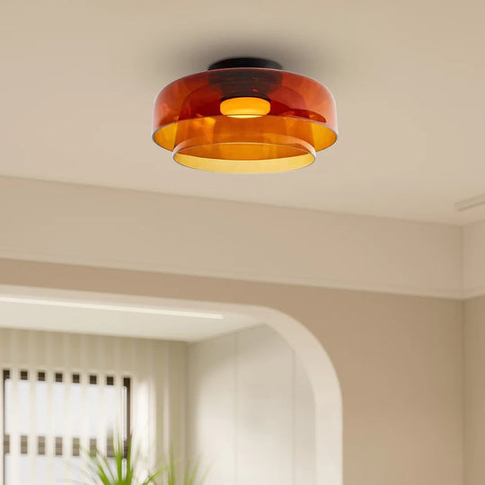 Moderne Designer Glas Plafondlamp