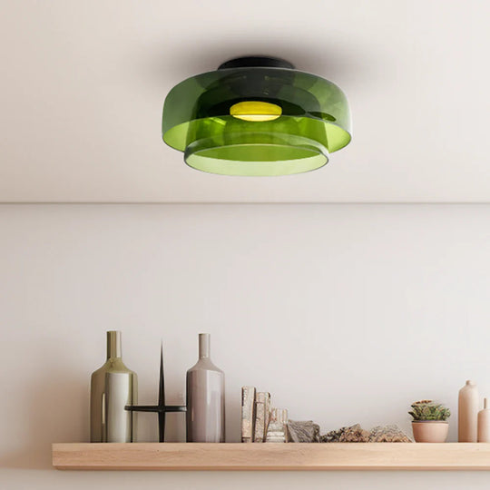 Moderne Designer Glas Plafondlamp