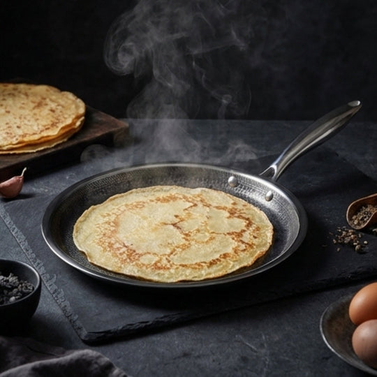 Gehamerde Titanium Crêpepan