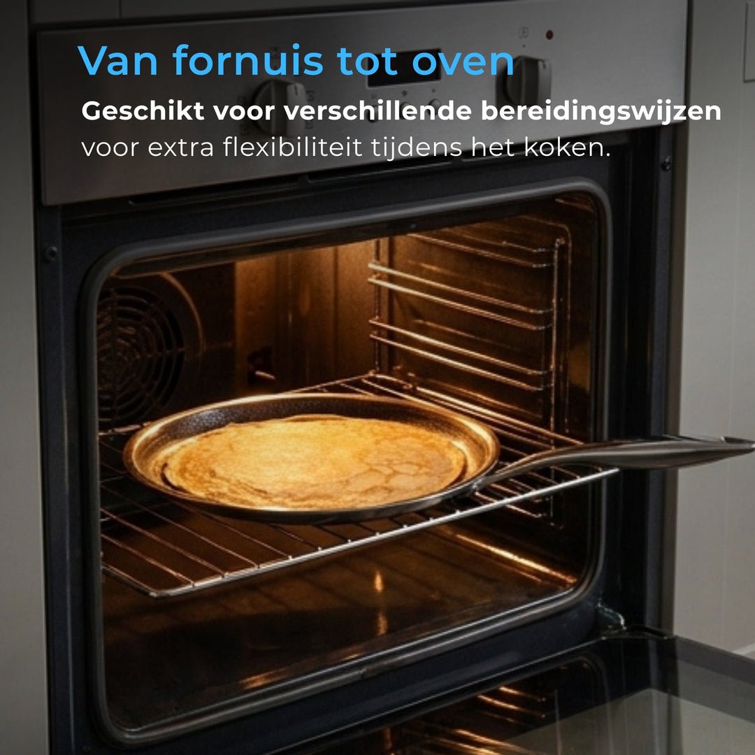 Gehamerde Titanium Crêpepan