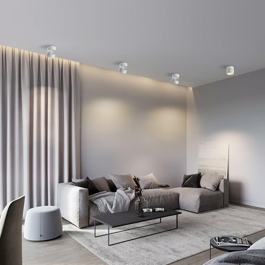 Adjustable LED Spotlight in Modern Minimalist Scandinavian Design
