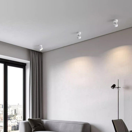Adjustable LED Spotlight in Modern Minimalist Scandinavian Design