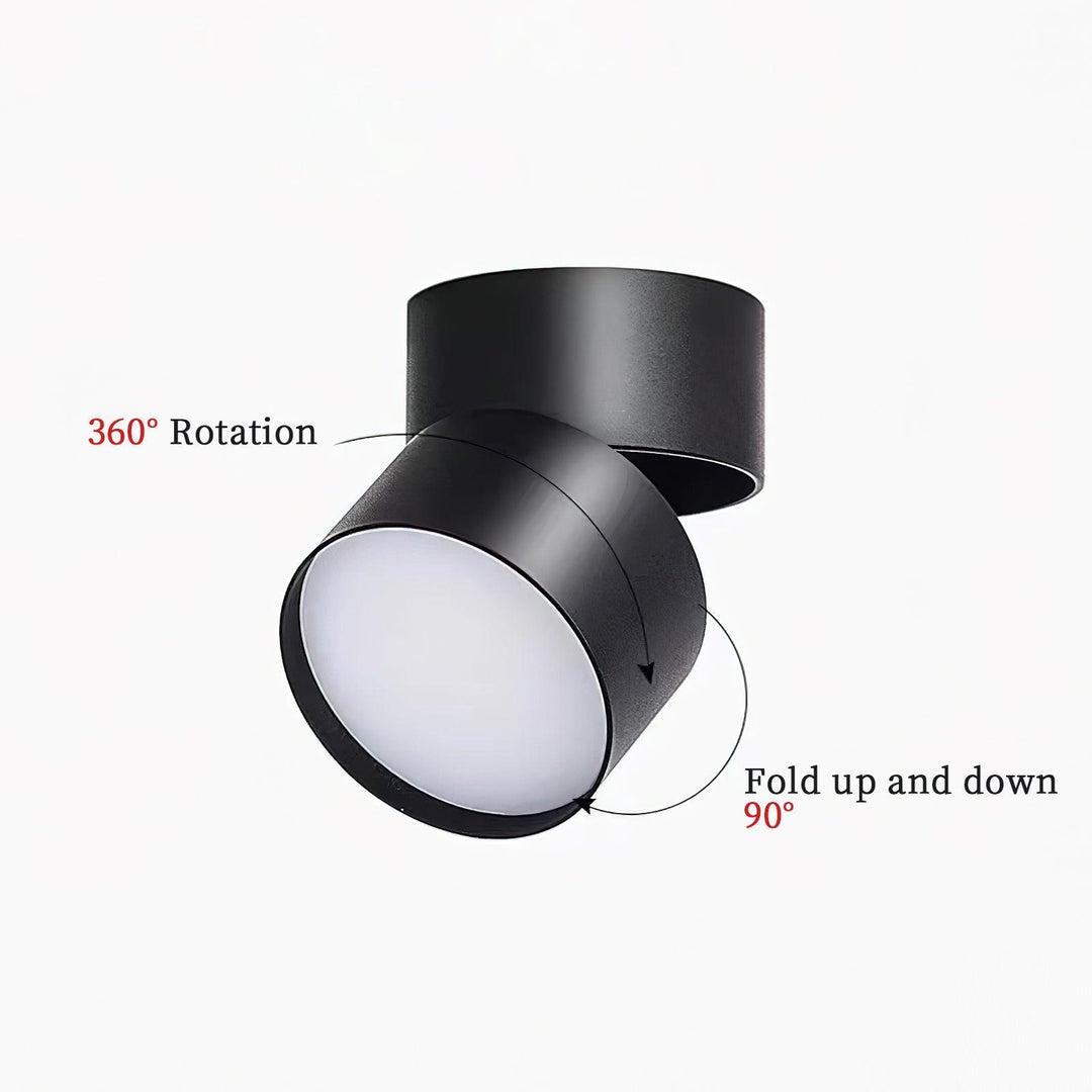 Adjustable LED Spotlight in Modern Minimalist Scandinavian Design