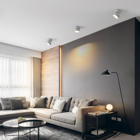 Adjustable LED Spotlight in Modern Minimalist Scandinavian Design
