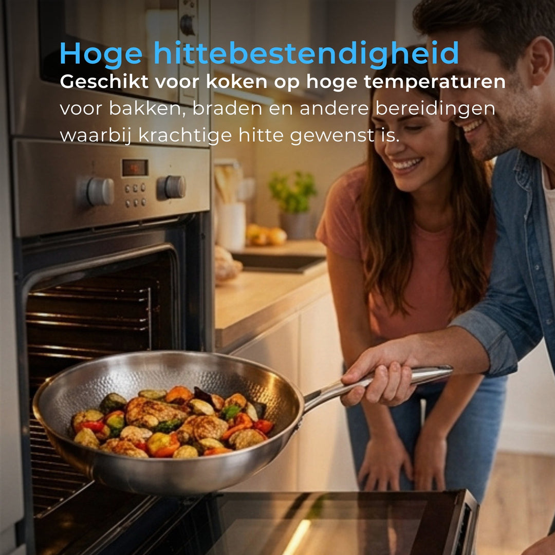 Gehamerde Titanium Wokpan