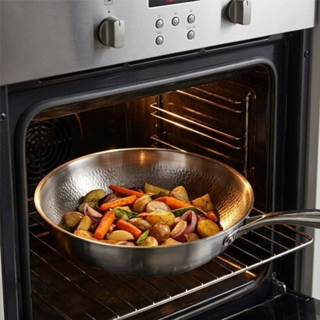 Gehamerde Titanium Wokpan