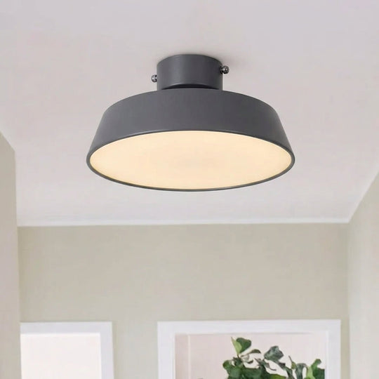 Scandinavische LED Plafondlamp met Acryl Kap