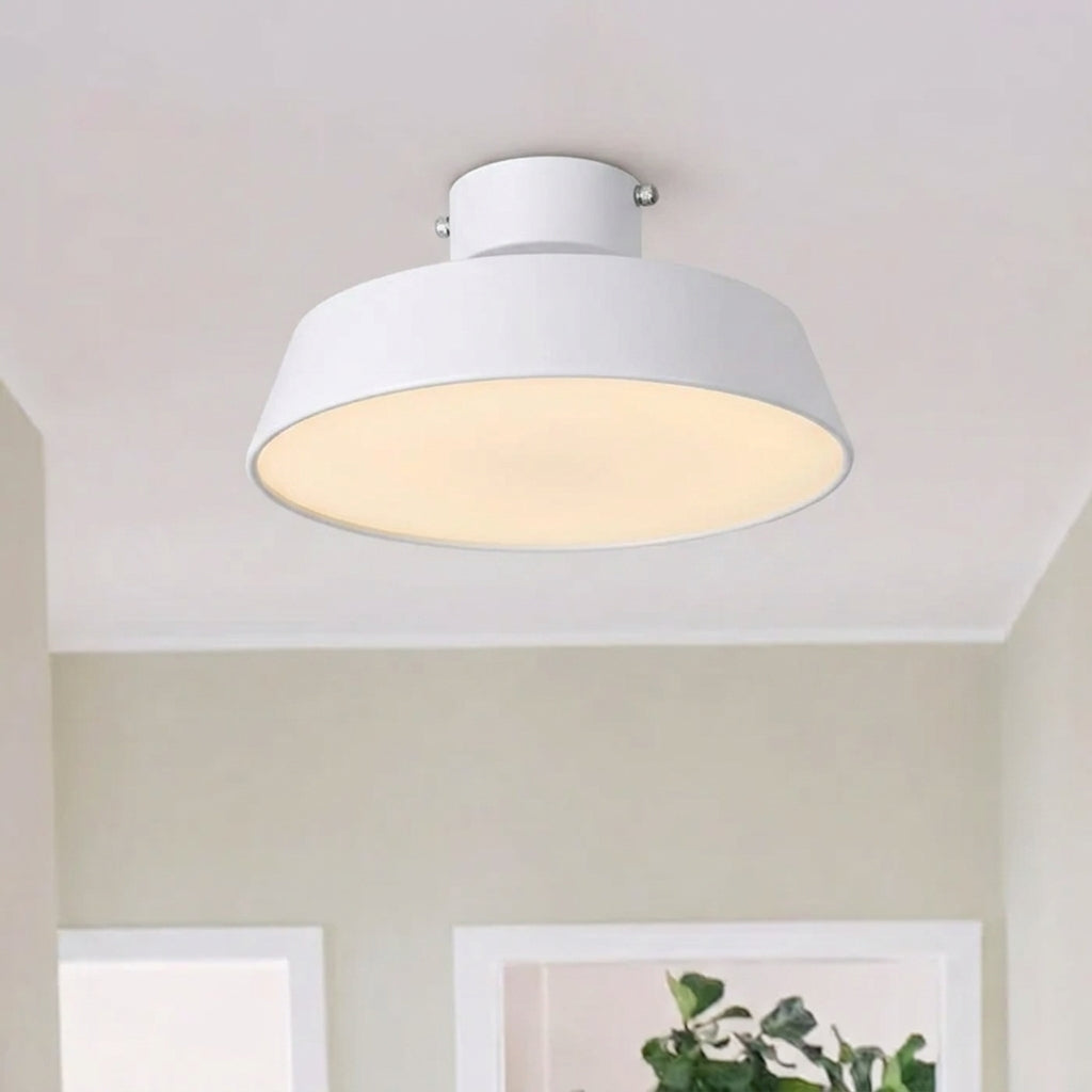 Scandinavische LED Plafondlamp met Acryl Kap