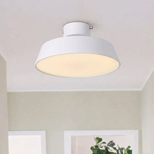 Scandinavische LED Plafondlamp met Acryl Kap