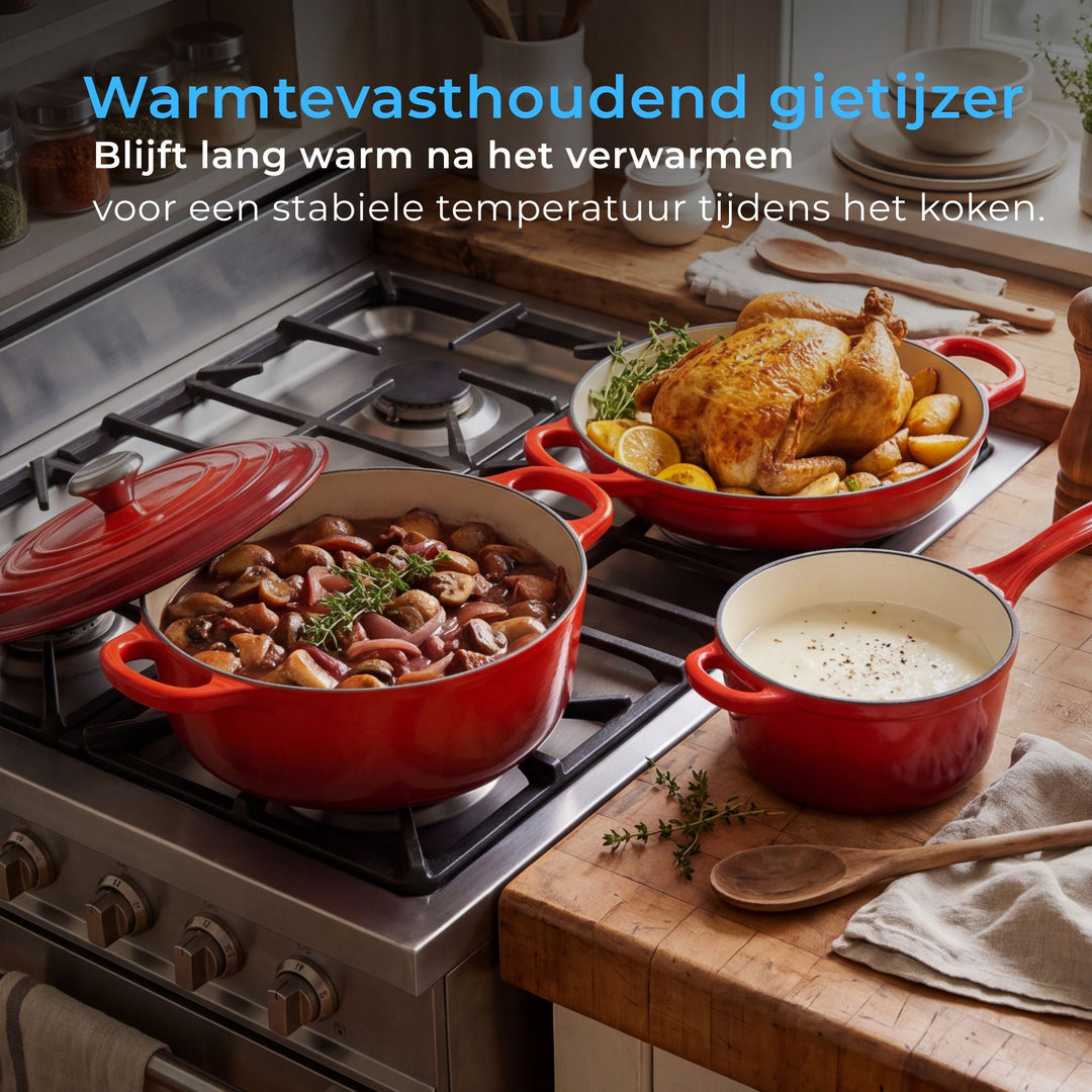 Gietijzeren Braadpannen