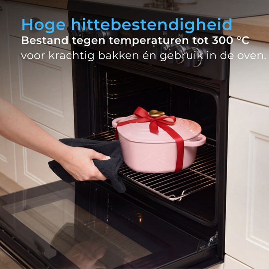 Hartvormige Gietijzeren Braadpan